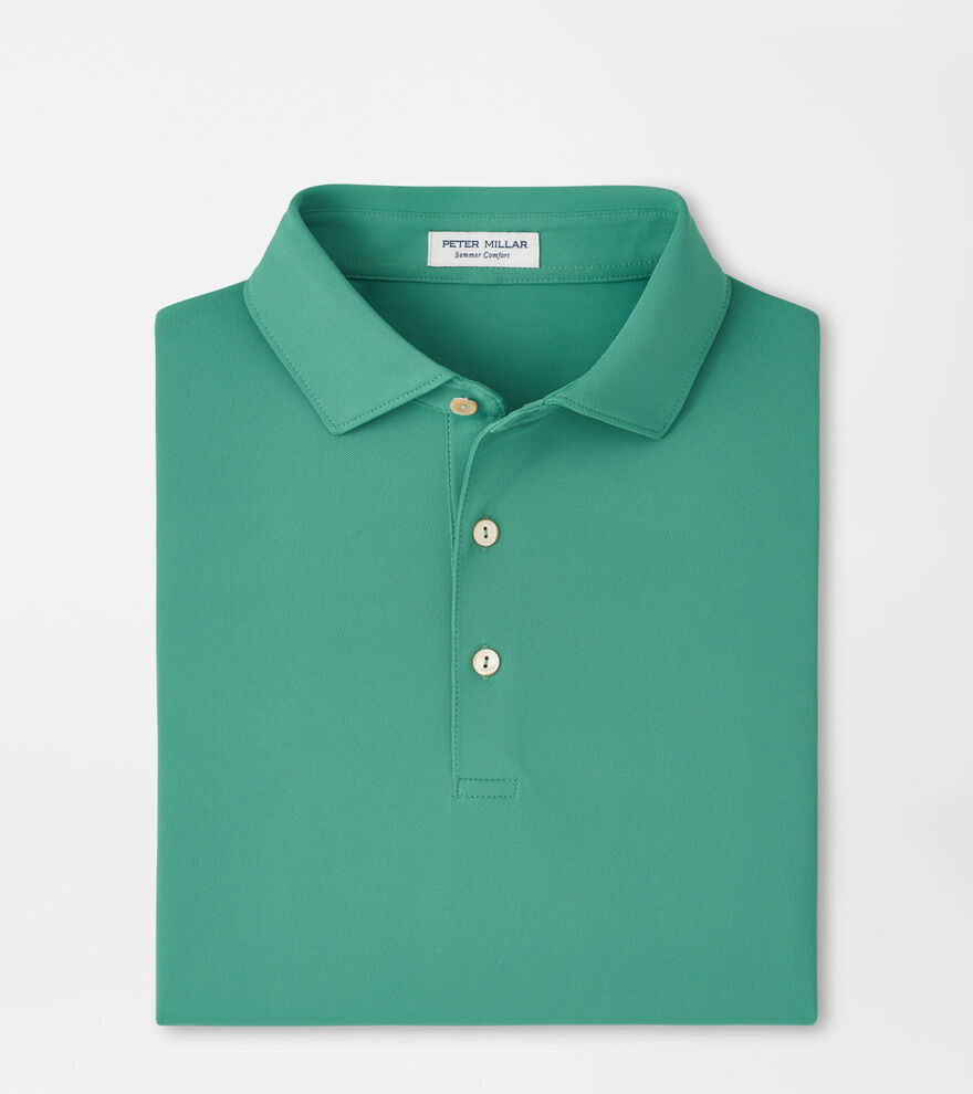 Solid Performance Mesh Polo image number 1