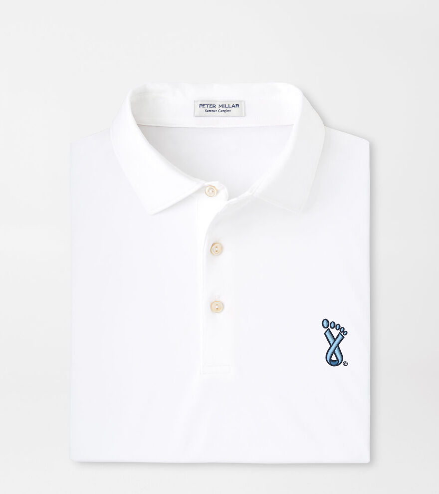 UNC Lineberger Cancer Center Solid Performance Jersey Polo