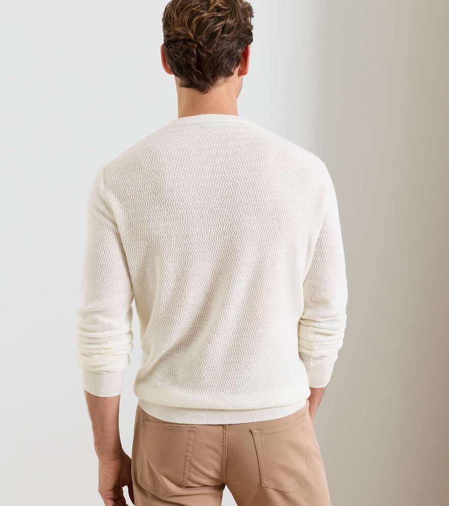 Crosswinds Textured Crewneck Sweater - Alternate Image 2