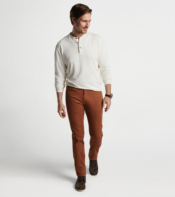 Lava Wash Long-Sleeve Henley