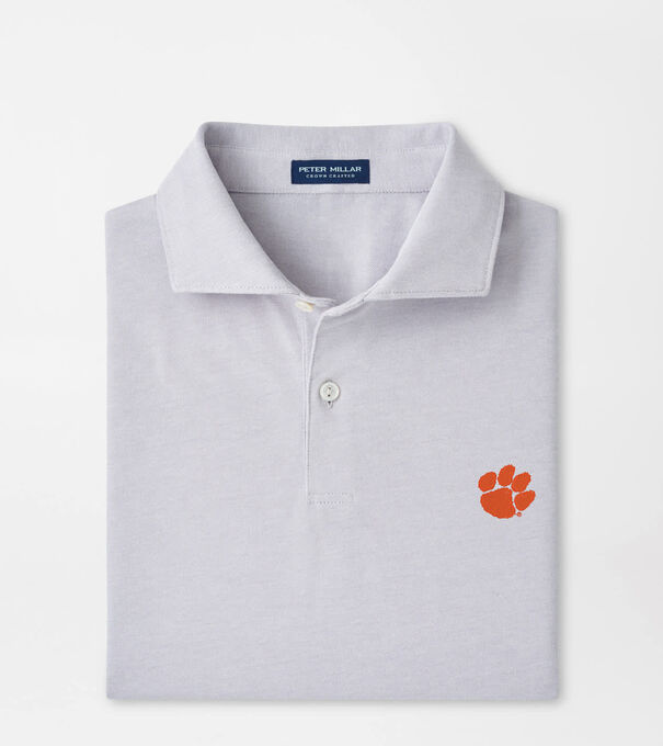 Clemson Albatross Cotton-Blend Piqu&eacute; Polo