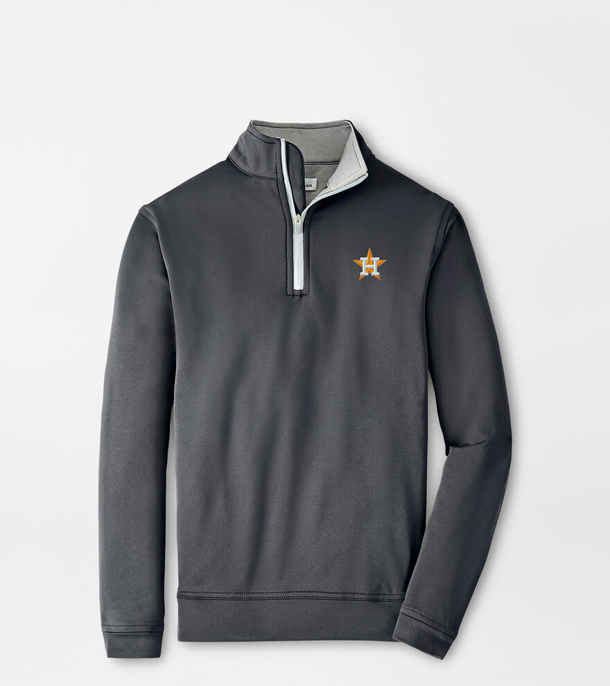 Houston Astros Youth Perth Performance Quarter-Zip image number 1