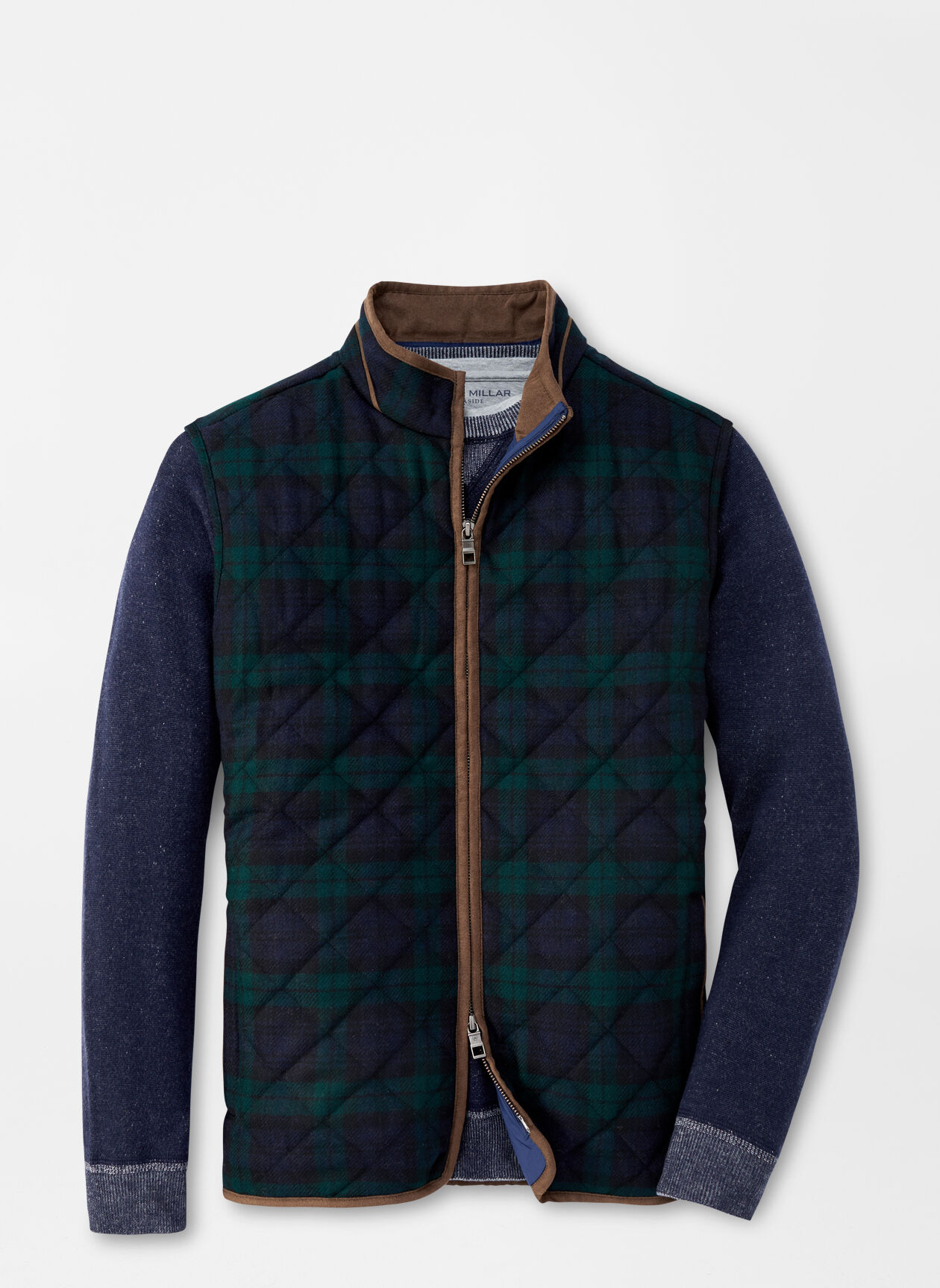 wool quilted vest