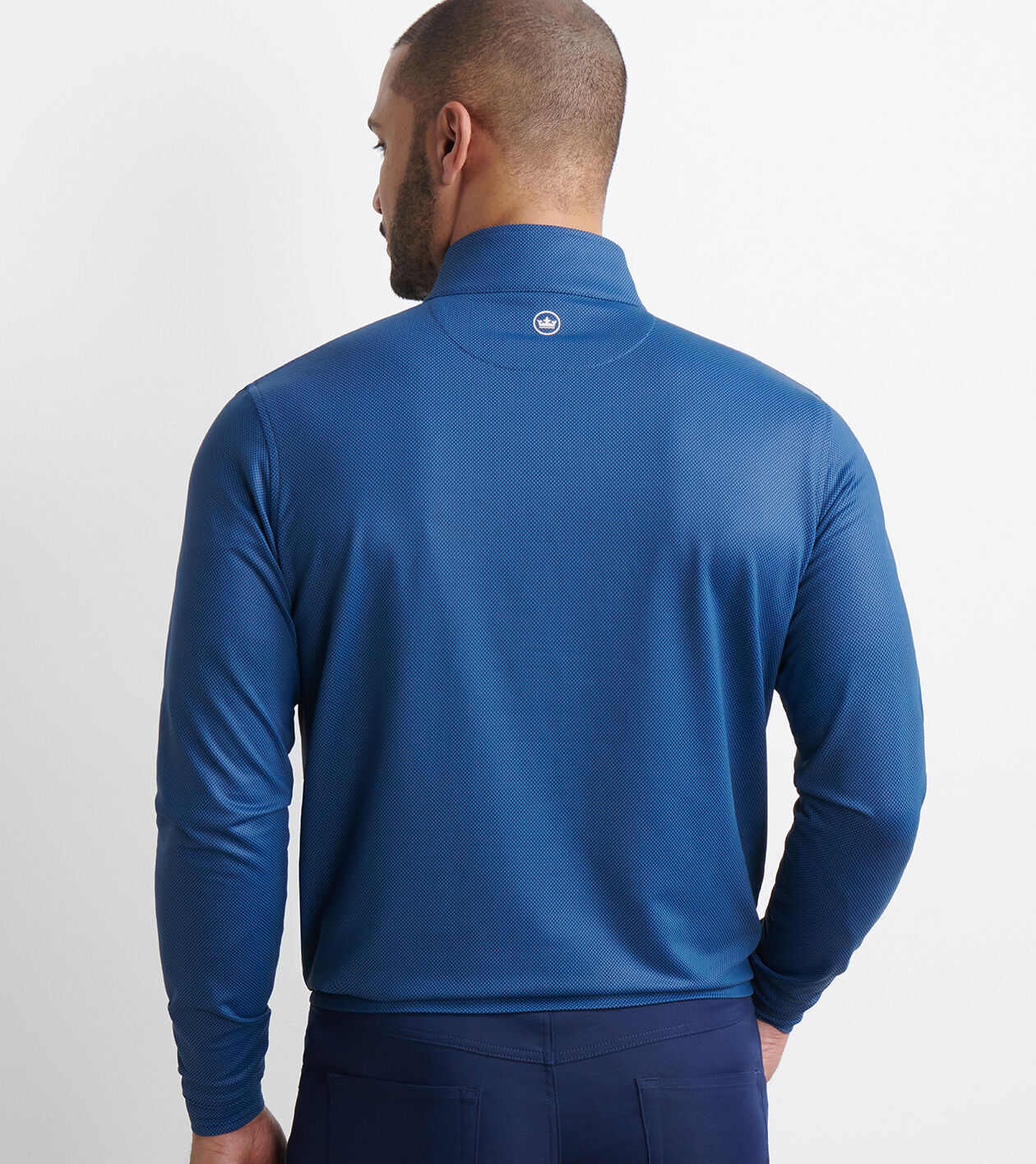 Perth Birdseye Performance Quarter-Zip | Men's Pullovers