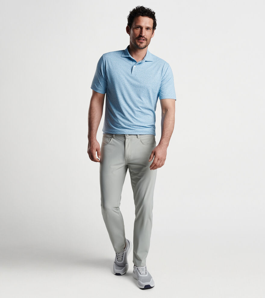 Solano Floral Performance Jersey Polo | Men's Polo Shirts | Peter Millar