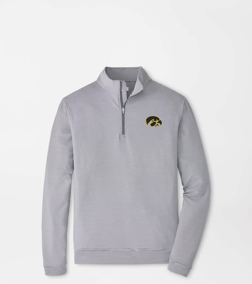 Iowa Perth Sugar Stripe Performance Quarter-Zip