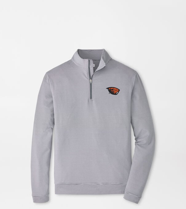 Oregon State Perth Sugar Stripe Performance Quarter-Zip
