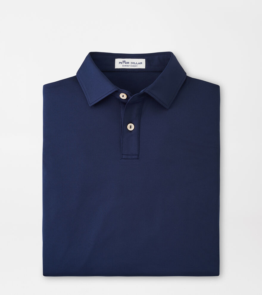 Solid Youth Performance Jersey Polo image number 1
