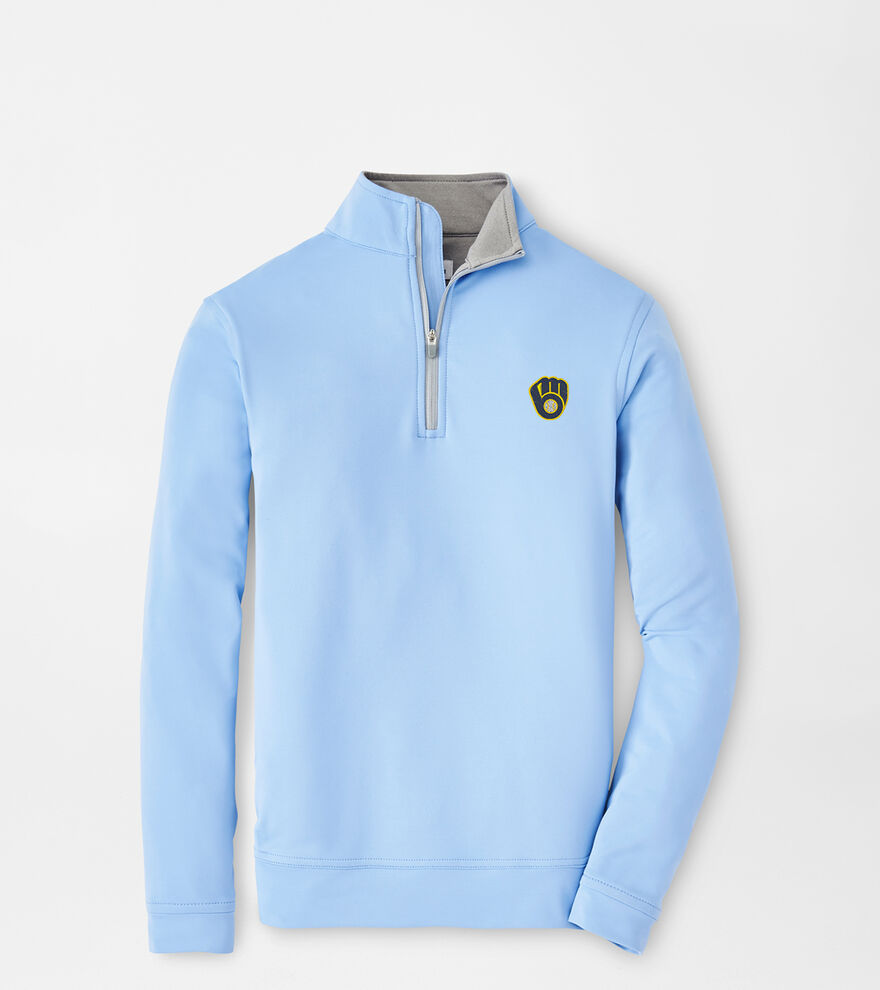Milwaukee Brewers Perth Youth Performance Quarter-Zip image number 1