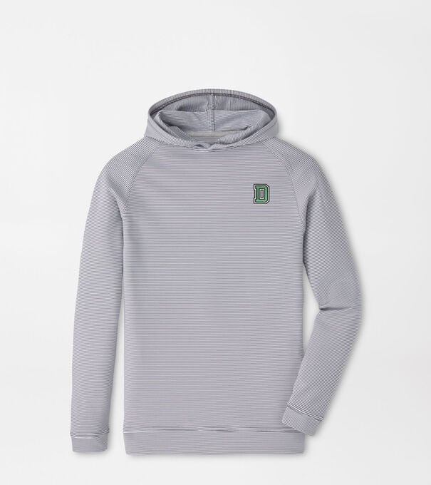 Dartmouth Pine Youth Sugar Stripe Performance Hoodie