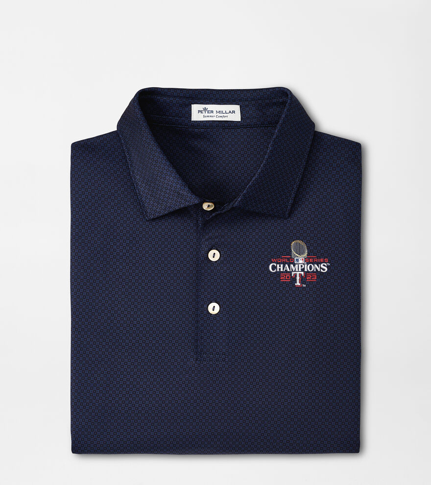 Texas Rangers World Series Dolly Performance Jersey Polo image number 1