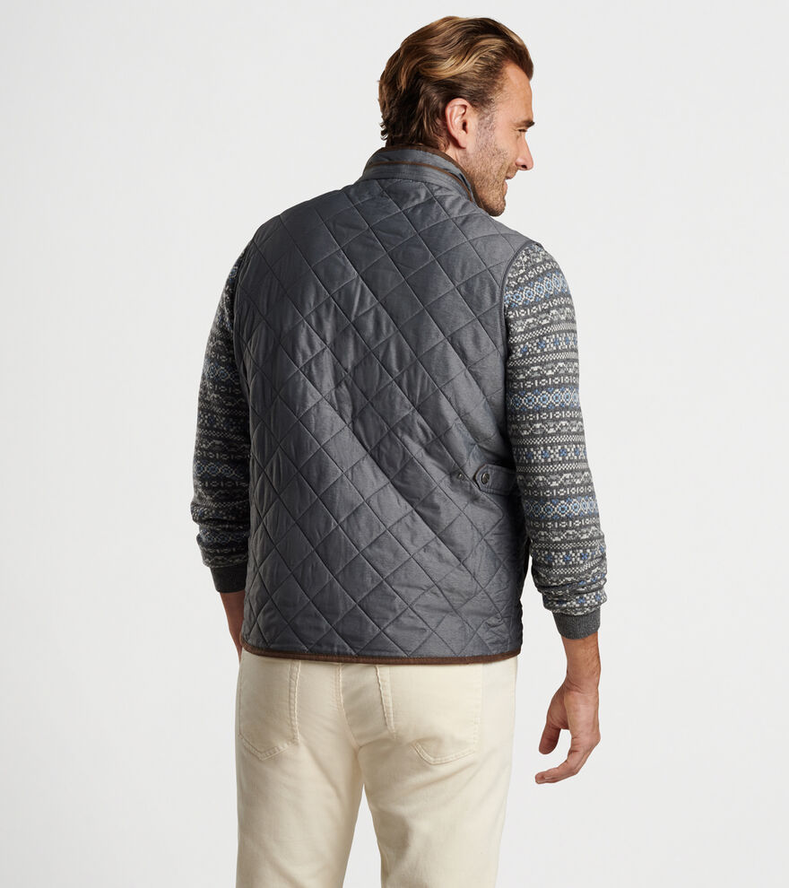 Essex Quilted Travel Vest | Men's Vests | Peter Millar