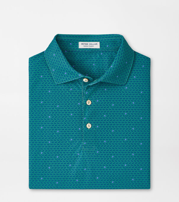 Island Rays Performance Mesh Polo