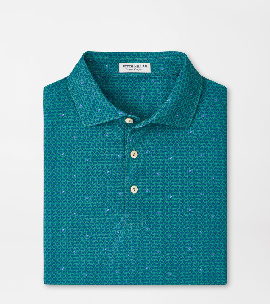 Island Rays Performance Mesh Polo image number 1