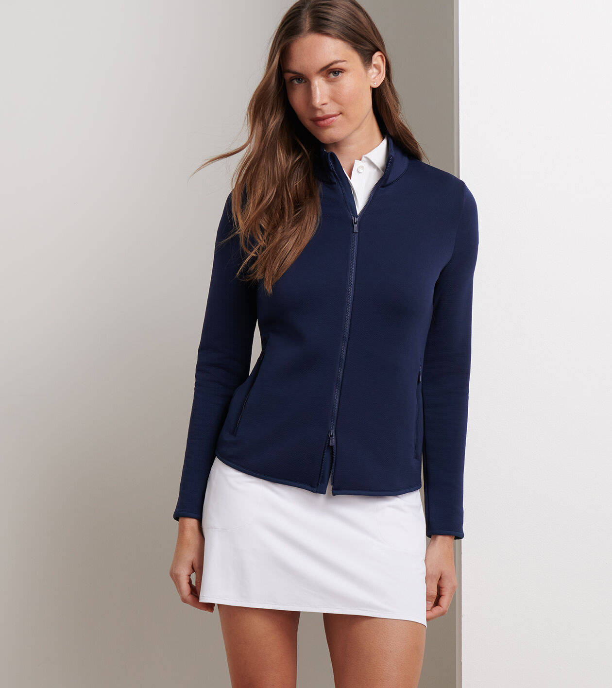 Lumi-Knit Midweight Full-Zip | Women's Outerwear | Peter Millar