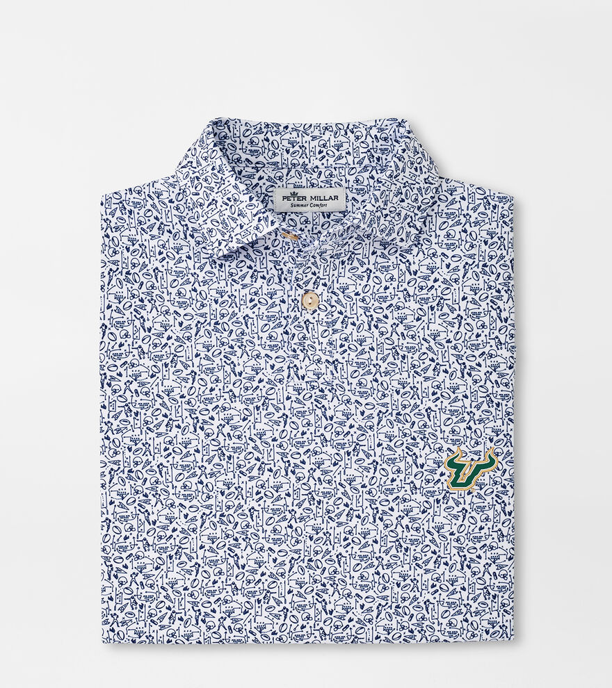 South Florida Youth Performance Jersey Polo image number 1
