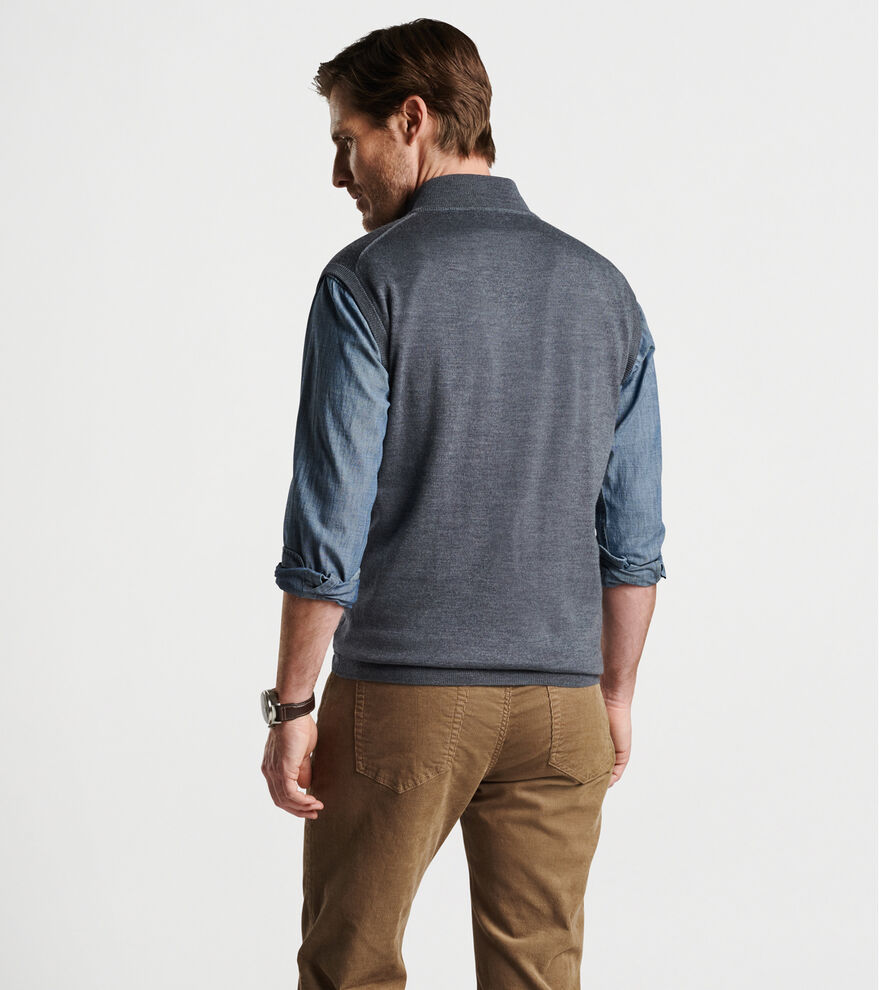 Autumn Crest Quarter-Zip Vest image number 3