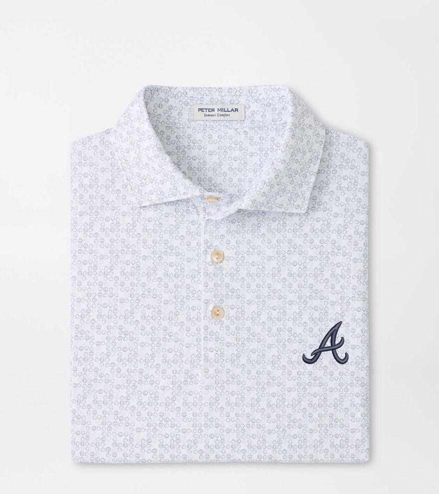 Atlanta Braves Bases Loaded Performance Jersey Polo