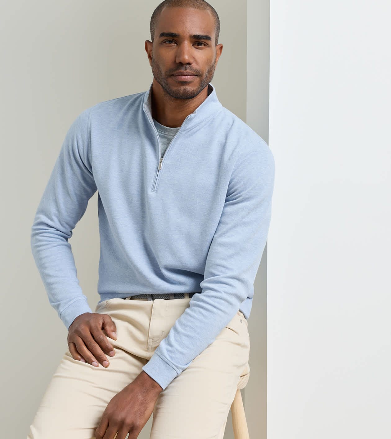 Crown Comfort Quarter-Zip Pullover | Men's Pullovers | Peter Millar
