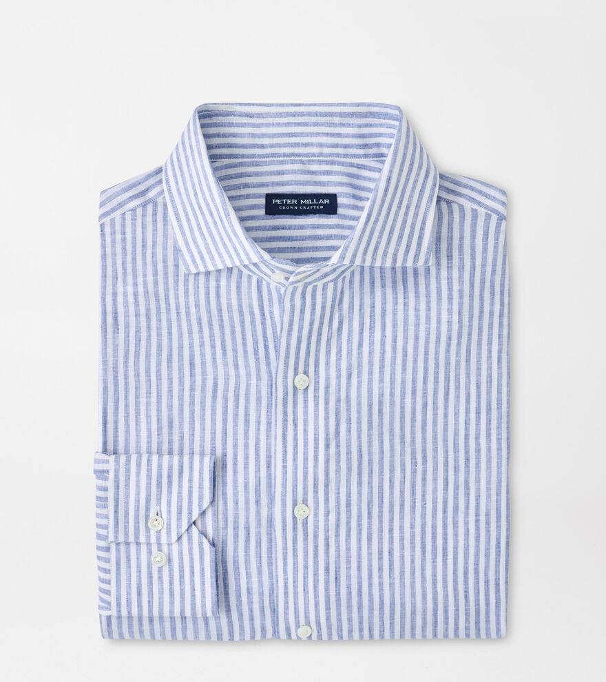 Astino Lino Stripe Sport Shirt image number 1