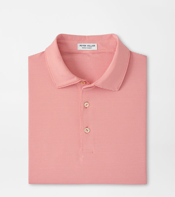 Jubilee Stripe Performance Polo