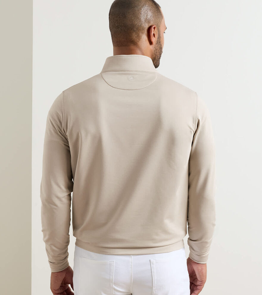 Perth M&eacute;lange Performance Quarter-Zip image number 3