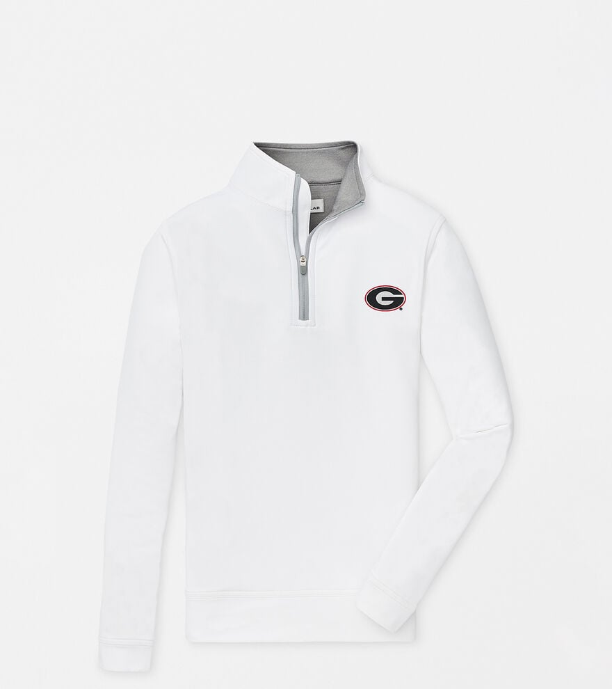 Georgia Perth Youth Performance Quarter-Zip image number 1