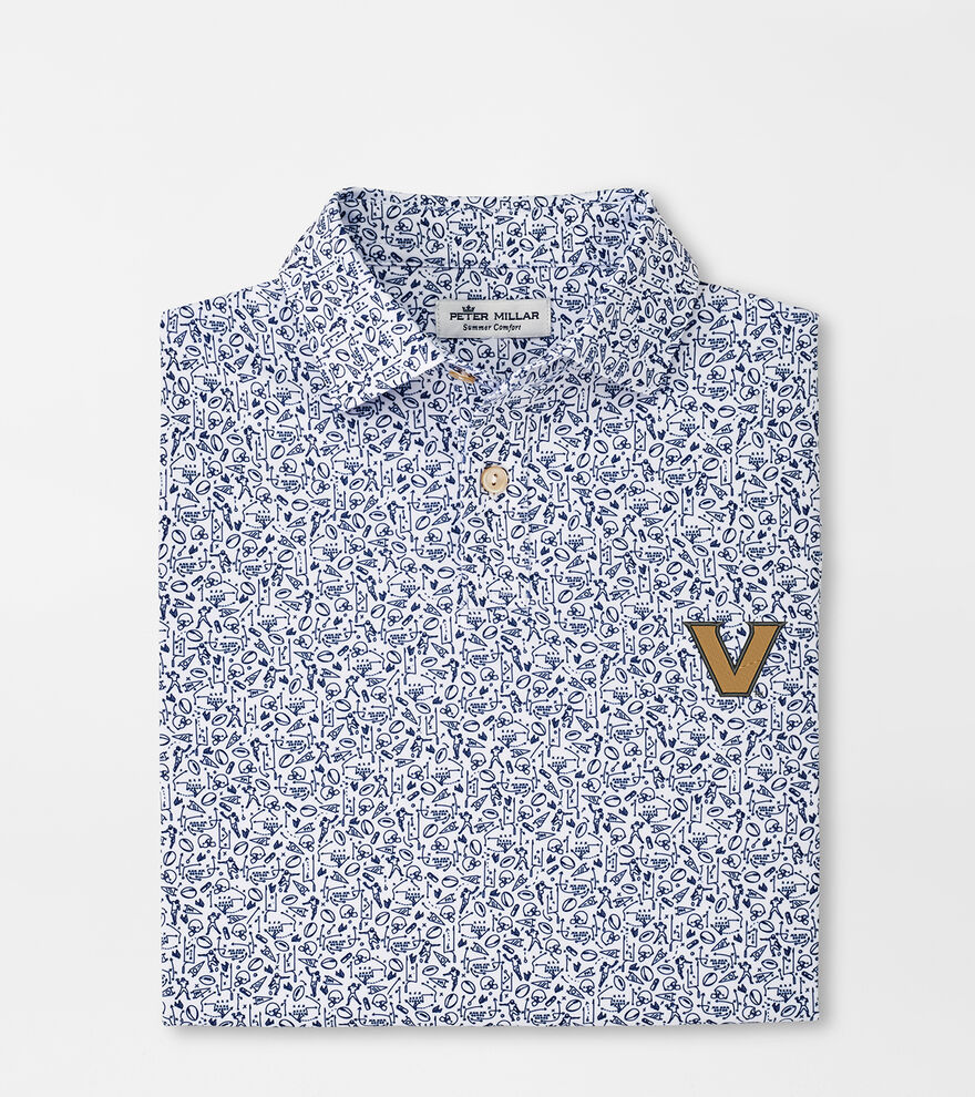 Vanderbilt Youth Performance Jersey Polo image number 1