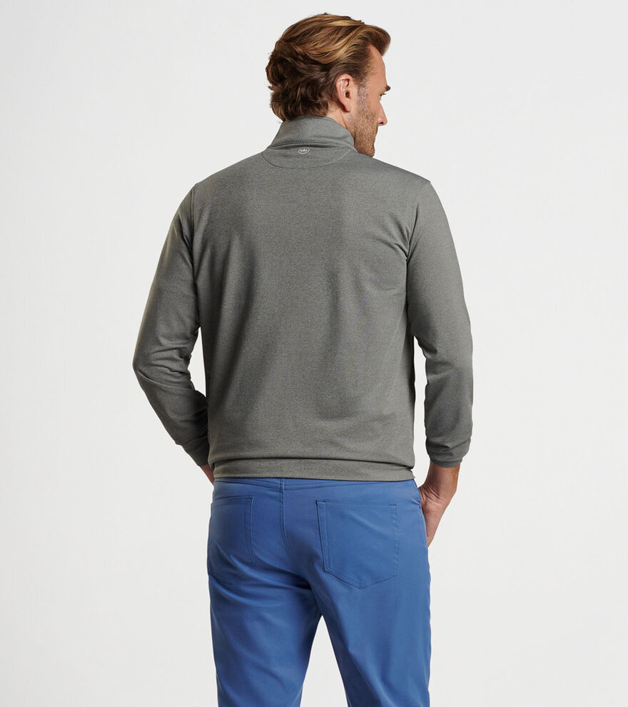 Perth Mélange Performance Quarter-Zip image number 3