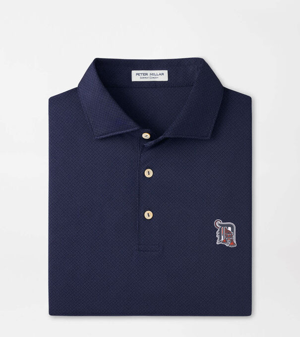 Cooperstown Detroit Tigers Hugo Performance Jersey Polo
