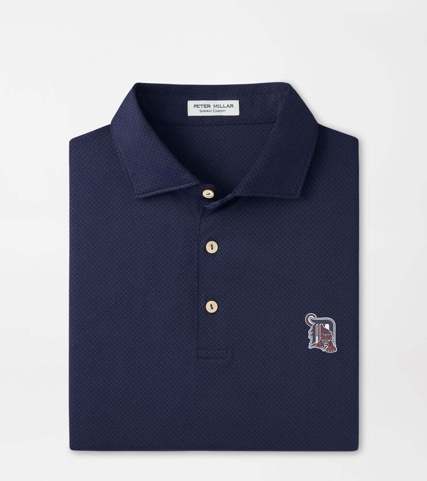 Cooperstown Detroit Tigers Hugo Performance Jersey Polo