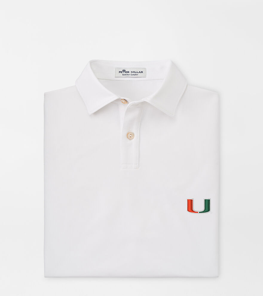 Miami Youth Solid Performance Jersey Polo image number 1