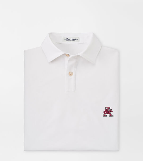 Arkansas Vault Youth Solid Performance Jersey Polo