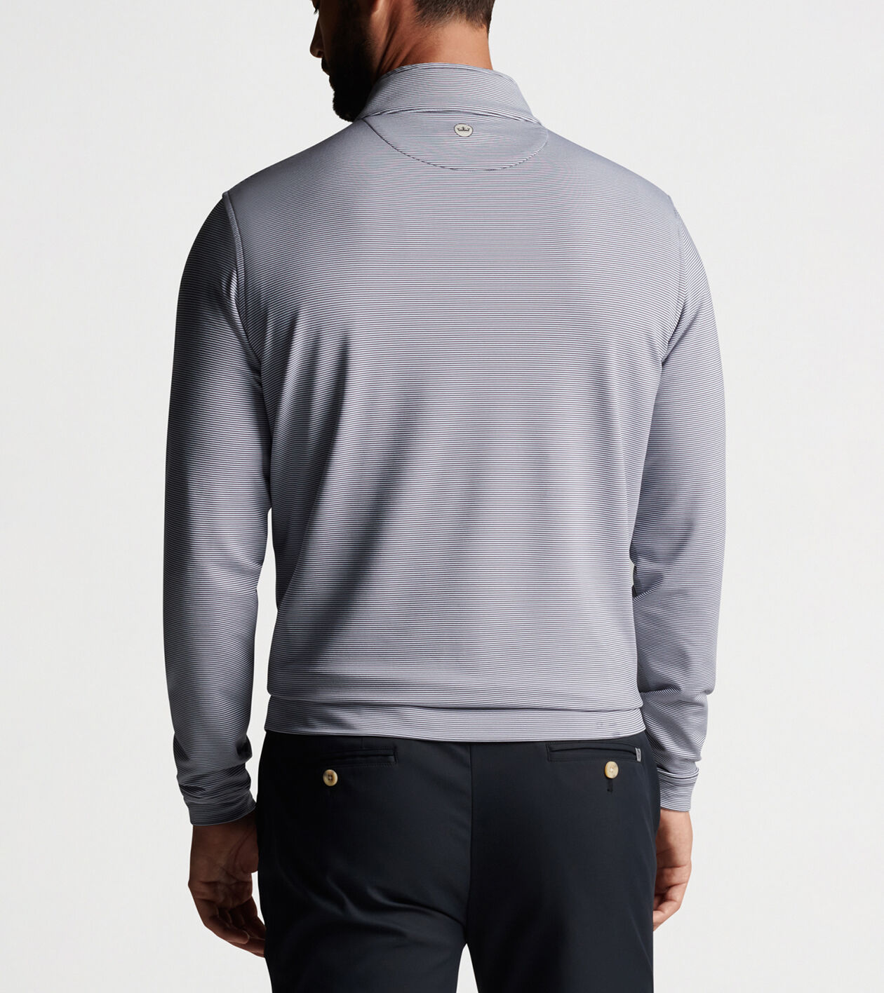 即発送可能】ピーター・ミラー メンズ パーカー・スウェット Pullover Perth アウター Zip Performance Loop  Quarter White ニット・セーター