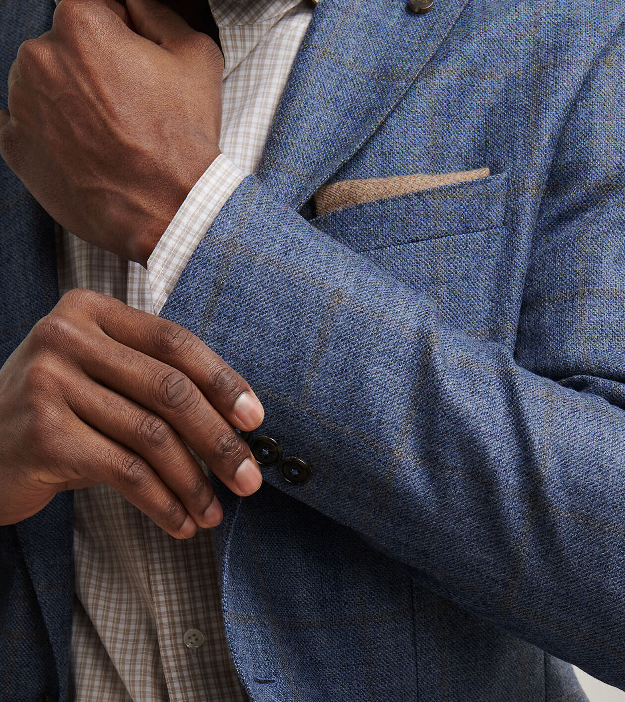【PORTERNA】Raff Falls Blazer Delrose Plaid Soft Jacket | Men's Sport Coats | Peter Millar