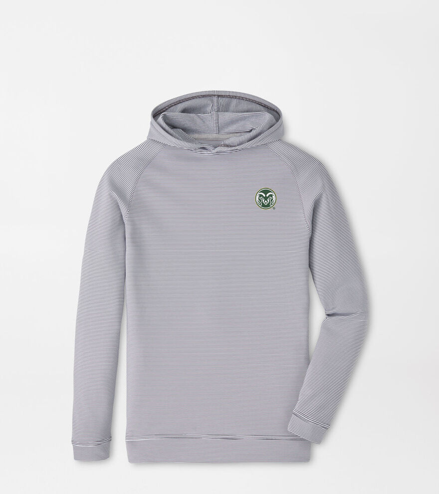 Colorado State Pine Youth Sugar Stripe Performance Hoodie image number 1