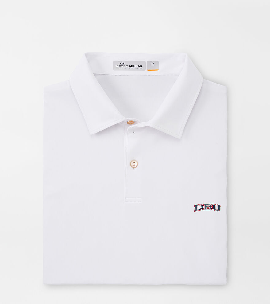 Dallas Baptist Featherweight Performance Mélange Polo image number 1