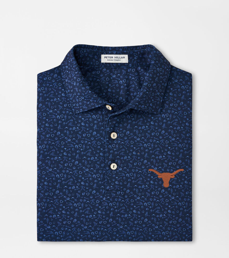 Texas Batter Up Performance Jersey Polo image number 1
