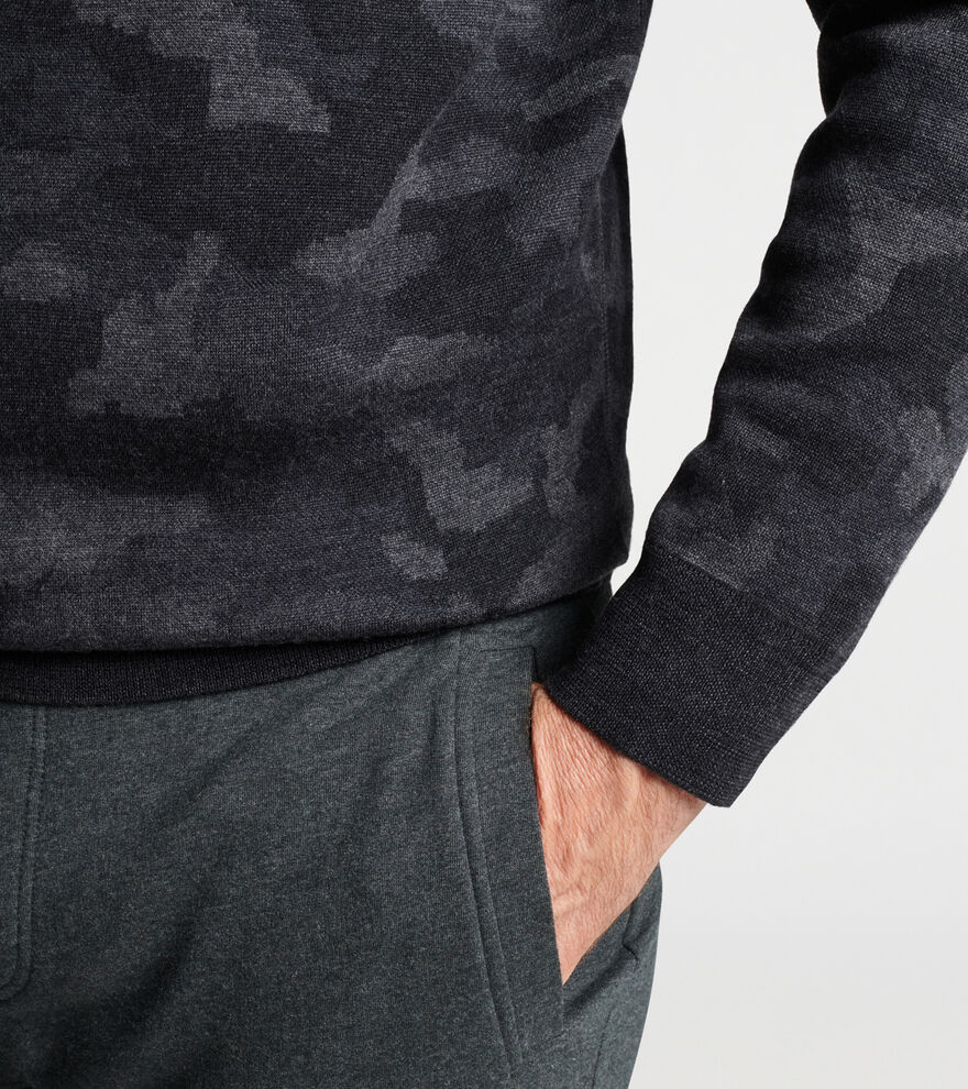 Reversible Camo Popover Hoodie image number 4
