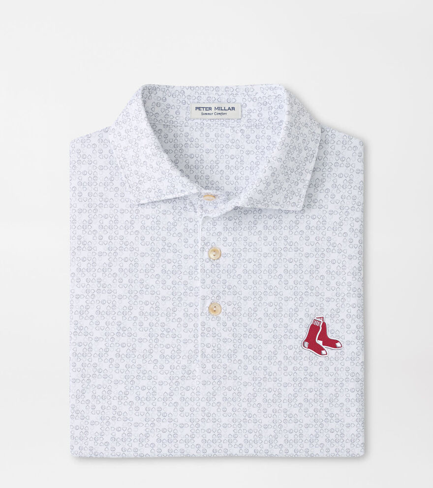 Cooperstown Boston Red Sox Bases Loaded Performance Jersey Polo