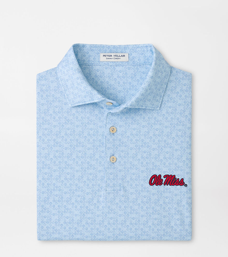 Ole Miss Bases Loaded Performance Jersey Polo image number 1