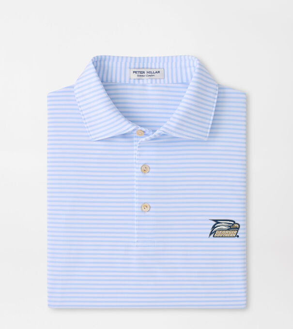 Georgia Southern Tiebreaker Performance Jersey Stripe Polo