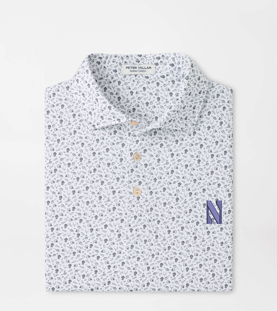 Northwestern Kick Off Performance Jersey Polo image number 1