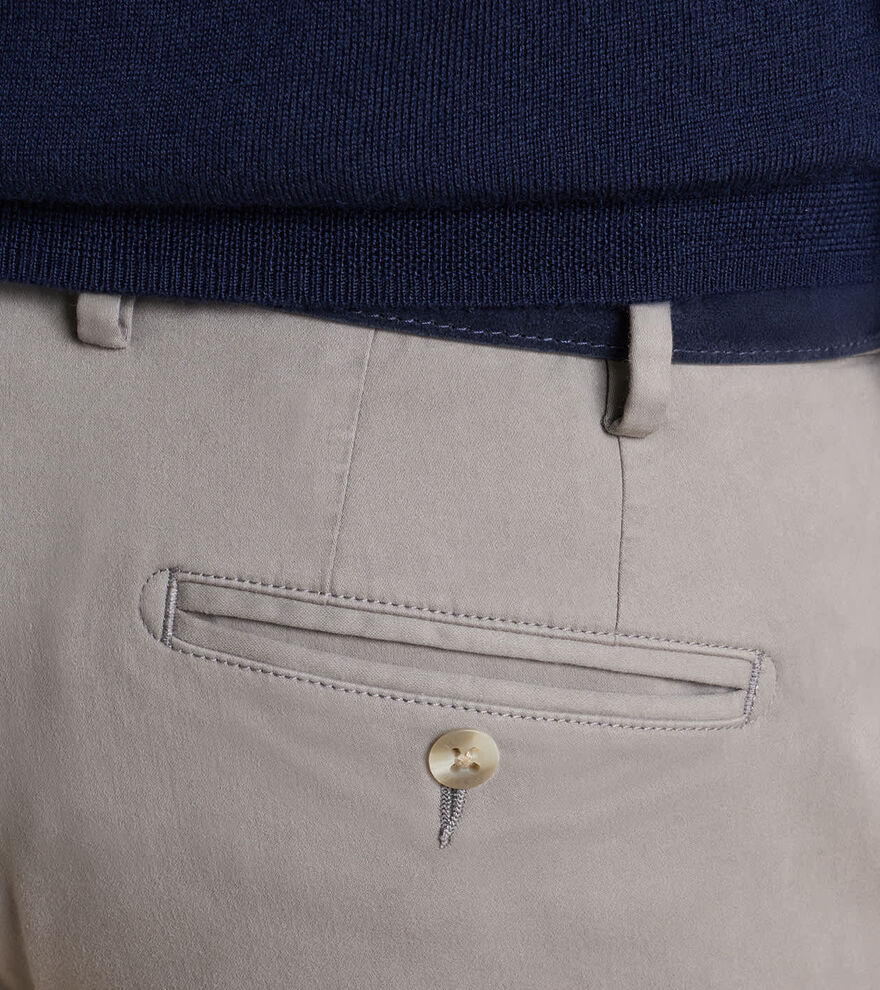 Signature Sateen Flat Front Trouser image number 4