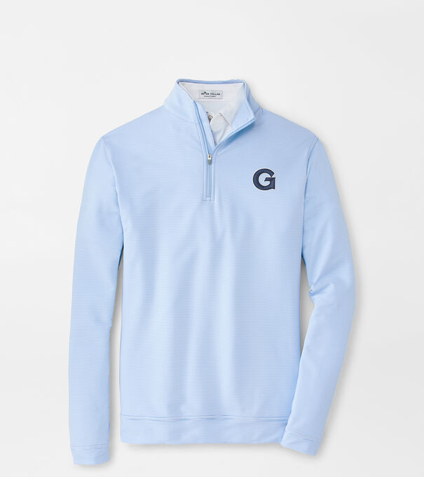Georgetown Perth Sugar Stripe Performance Quarter-Zip