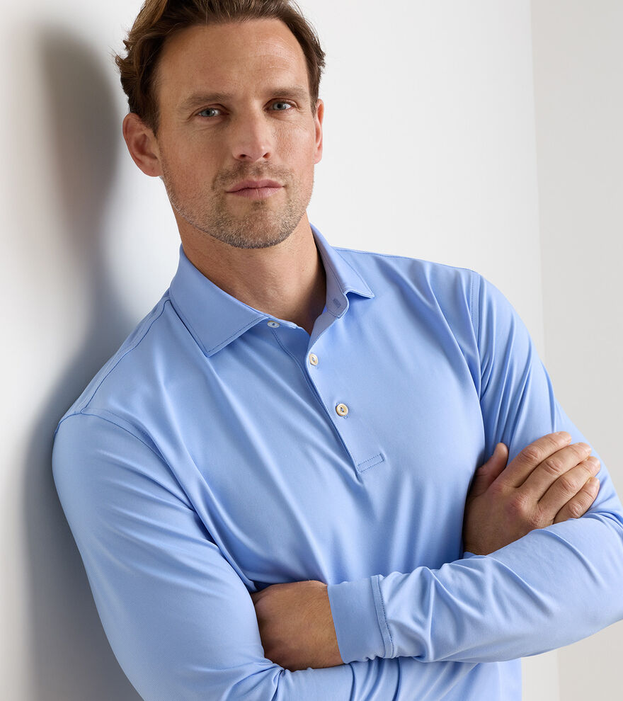 Holden Long-Sleeve Performance Jersey Polo image number 5