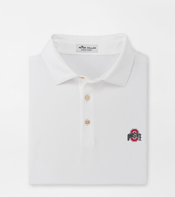 Ohio State Solid Performance Jersey Polo