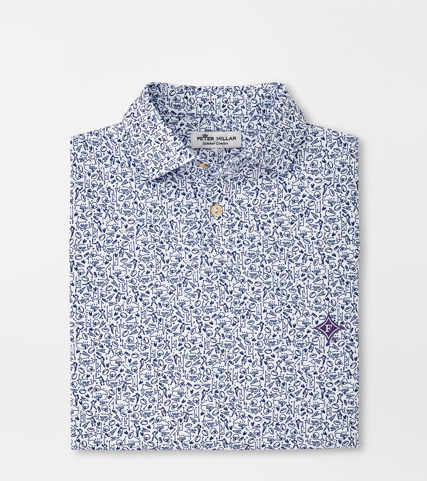 Furman Youth Performance Jersey Polo image number 1
