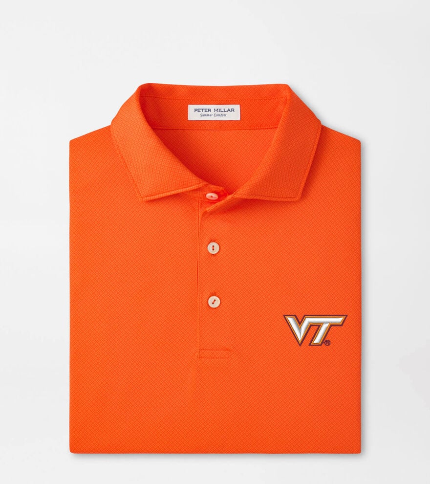 Virginia Tech Hugo Performance Jersey Polo
