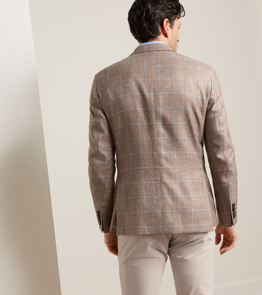 Bowen Windowpane Soft Jacket - Alternate Image 2